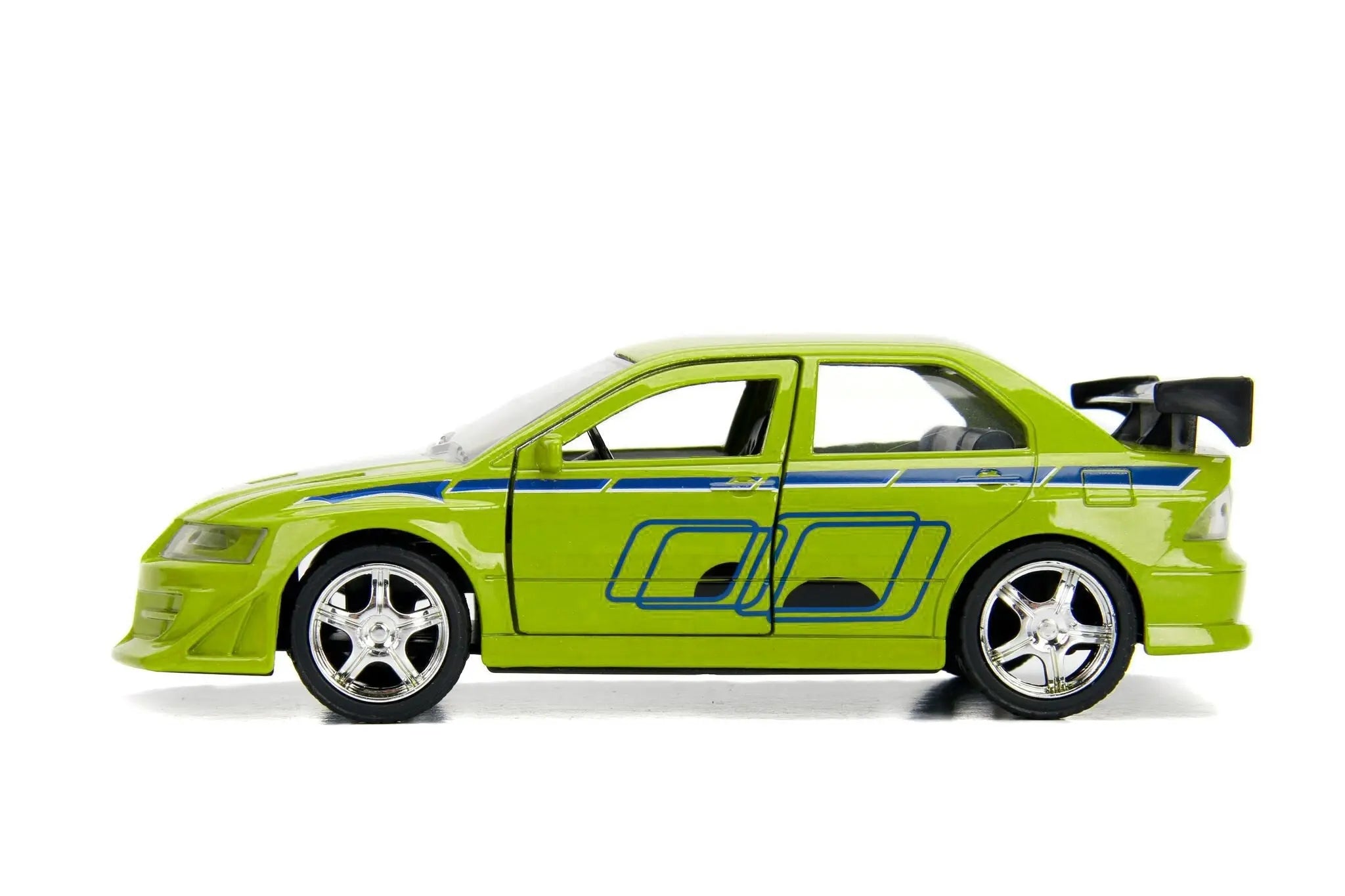 Brian's Mitsubishi Lancer Evolution VII Green "Fast & Furious" Movie 1/32 Diecast Model Car by Jada - Cool Brand Designs