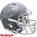 Buffalo Bills Helmet Riddell Authentic Full Size Speed Style Slate Alternate - Cool Brand Designs
