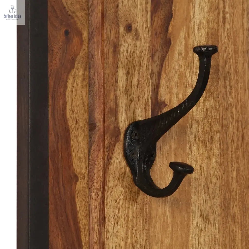 Coat Racks 2 pcs Solid Acacia Wood - Cool Brand Designs
