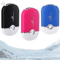 Color: Blue - Porta Cooler Portable Air Conditioning USB Powered Personal Mini Fan - Cool Brand Designs
