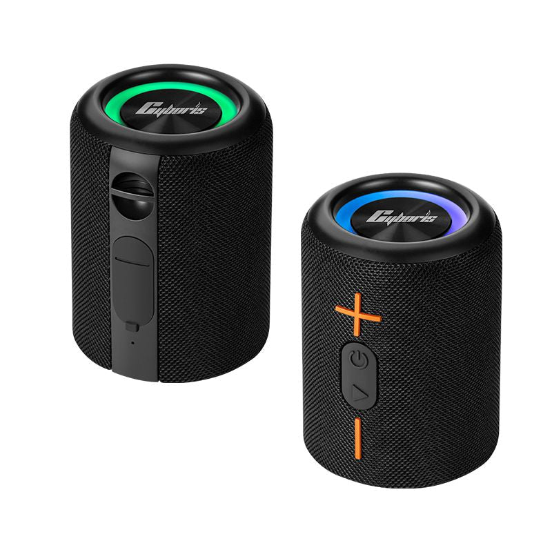 Cyboris S10 2 in 1 Portable Splittable Bluetooth Speaker, Waterproof Split Wireless Speaker Bluetooth V5.3 with 20W Loud Stereo Sound, 24H Playtime, True Wireless Pairing for Home, Outdoor or Travel - Cool Brand Designs