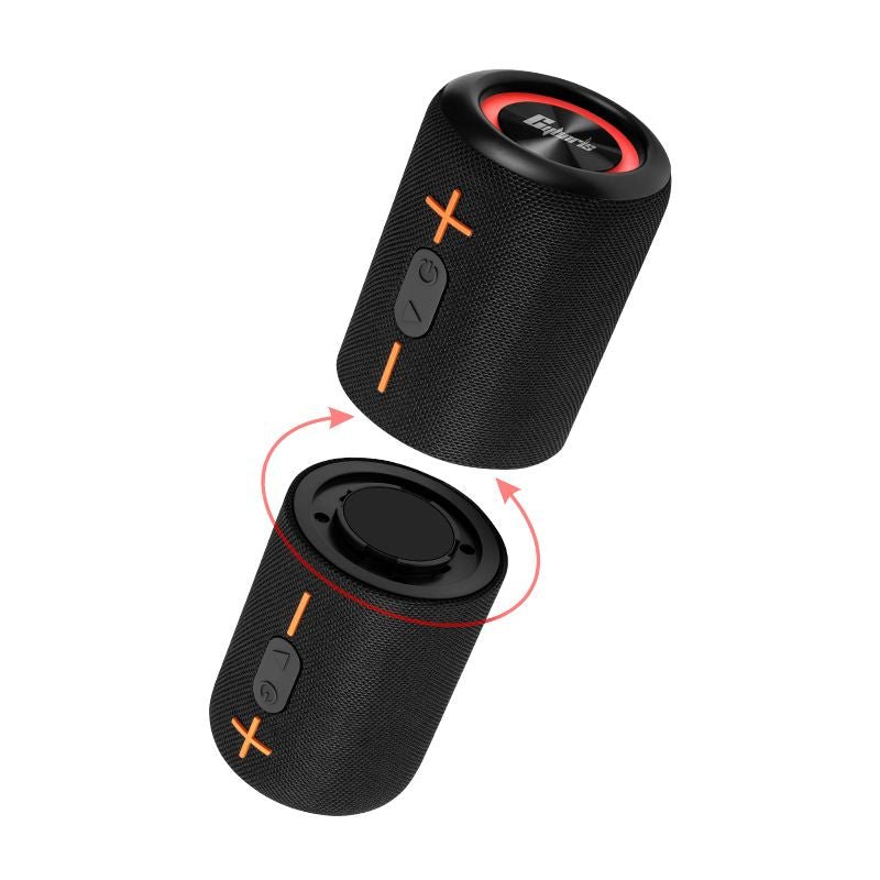 Cyboris S10 2 in 1 Portable Splittable Bluetooth Speaker, Waterproof Split Wireless Speaker Bluetooth V5.3 with 20W Loud Stereo Sound, 24H Playtime, True Wireless Pairing for Home, Outdoor or Travel - Cool Brand Designs