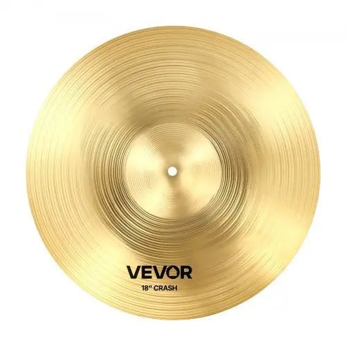 Cymbal Pack, 6 Pieces Cymbals for Drum Set, Alloy Cymbals Drum Set Includes 14 - inch Hi - Hats, 16 - inch Crash, 18 - inch Crash, 20 - inch Ride, 10 - inch Splash, 16 - inch China, Drumsticks & Cymbal Bag - Cool Brand Designs