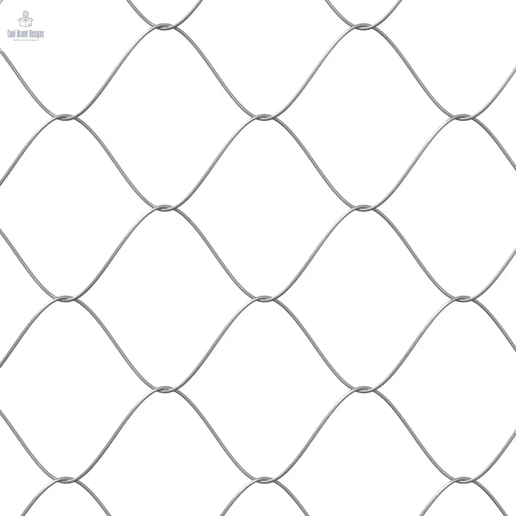 Dog Cage with Door Gray 6.6'x6.6'x4.9' Galvanized Steel - Cool Brand Designs