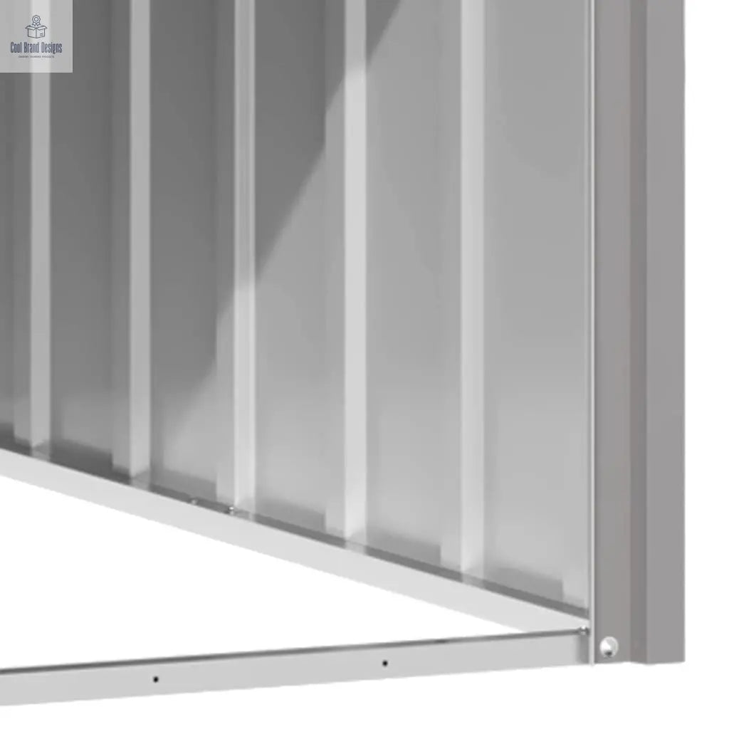 Dog House Gray 45.9"x60.2"x32.1" Galvanized Steel - Cool Brand Designs