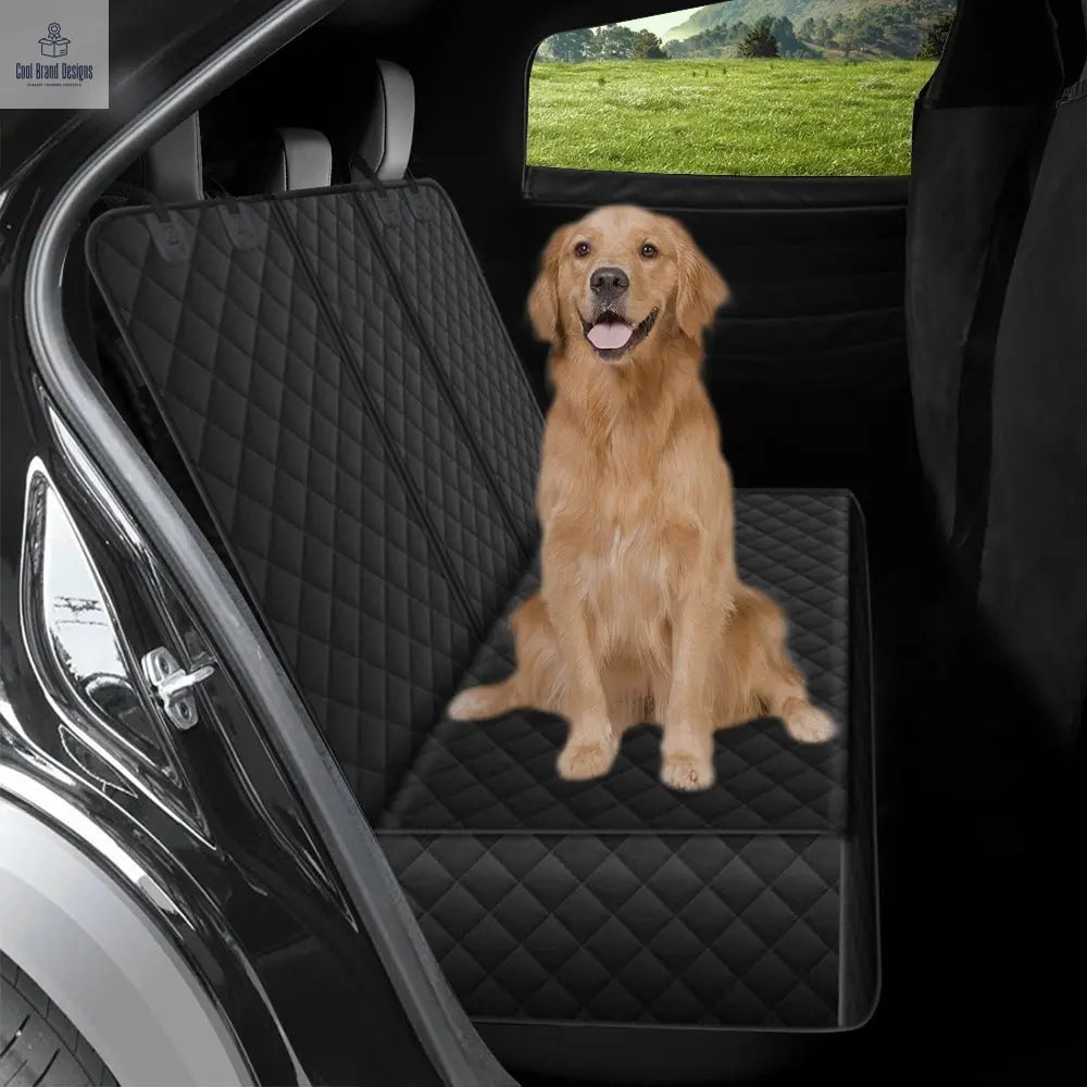 Dog Seat Cover With Double Zipper for Model 3/Y/S/X/Cybertruck - Cool Brand Designs