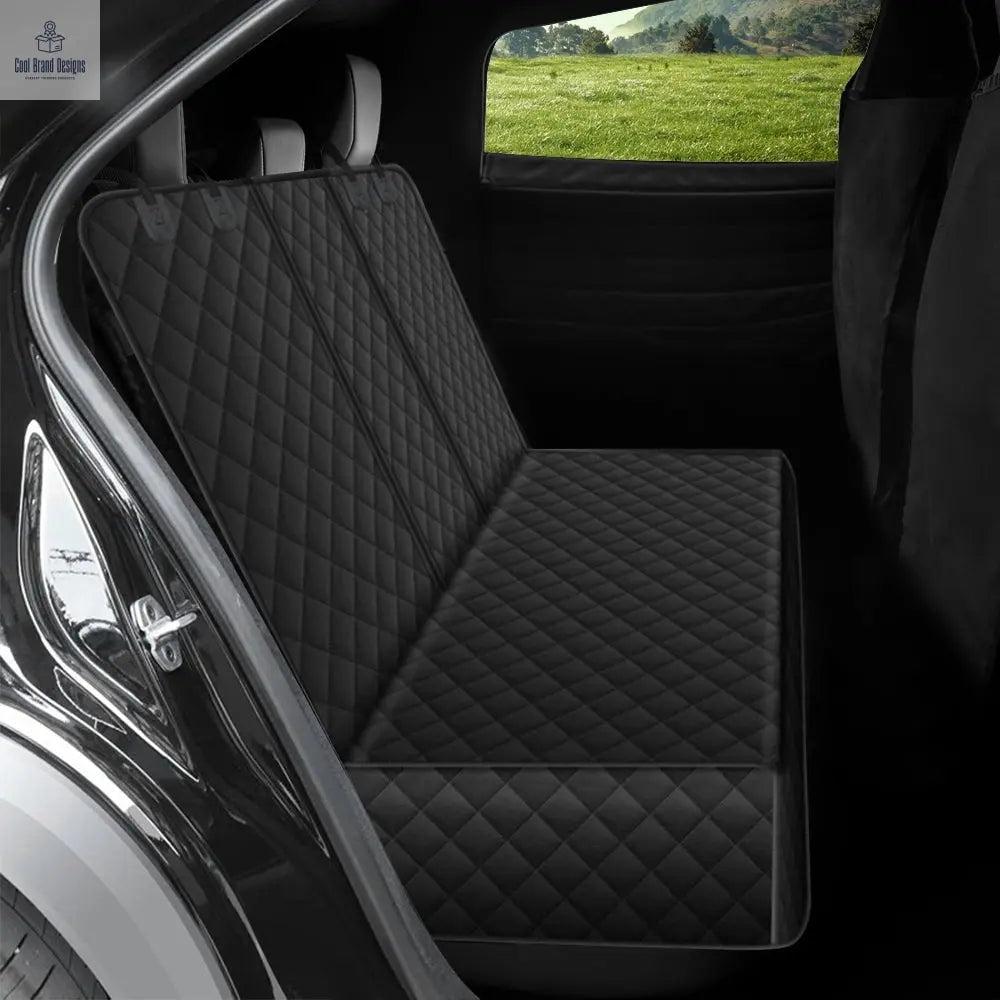 Dog Seat Cover With Double Zipper for Model 3/Y/S/X/Cybertruck - Cool Brand Designs