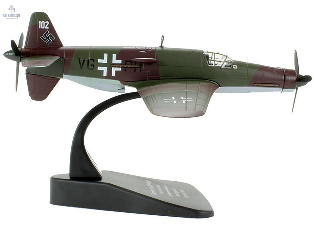 Dornier Do 335 "Pfeil" Fighter Plane "Udva Hazy Centre Smithsonian Museum Washington DC" (Captured 1945) "Oxford Aviation" Series 1/72 Diecast Model Airplane by Oxford Diecast Oxford Diecast