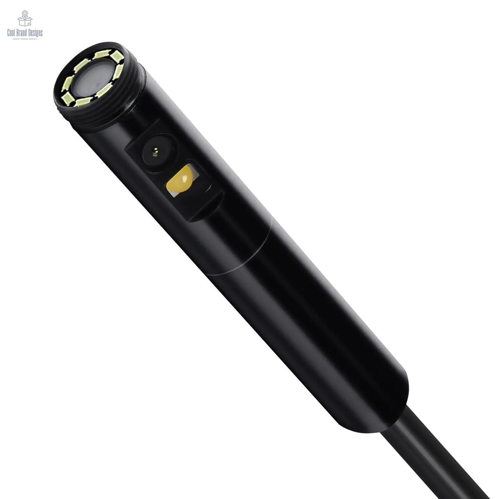 Endoscope Camera with Light, Dual Lens Borescope for Android & IOS, 1920P HD Inspection Camera with 8 + 1 LED Lights, 2X Zoom, 10FT Snake Cable, IP67 Waterproof Snake Camera for Auto, Plumbing - Cool Brand Designs