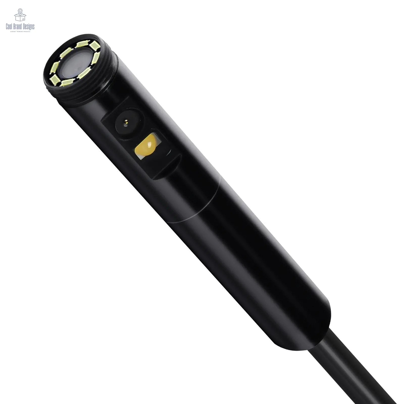 Endoscope Camera with Light, Dual Lens Borescope for Android & IOS, 1920P HD Inspection Camera with 8 + 1 LED Lights, 2X Zoom, 10FT Snake Cable, IP67 Waterproof Snake Camera for Auto, Plumbing - Cool Brand Designs