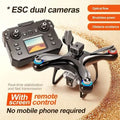 Equipped With Screen Display Remote Control+Sd Card+Card Reader+Handbag, RC Remote-Controlled Airplane, Quadcopter Electrically Adjustable Dual Cameras, Capable Cool Brand Designs