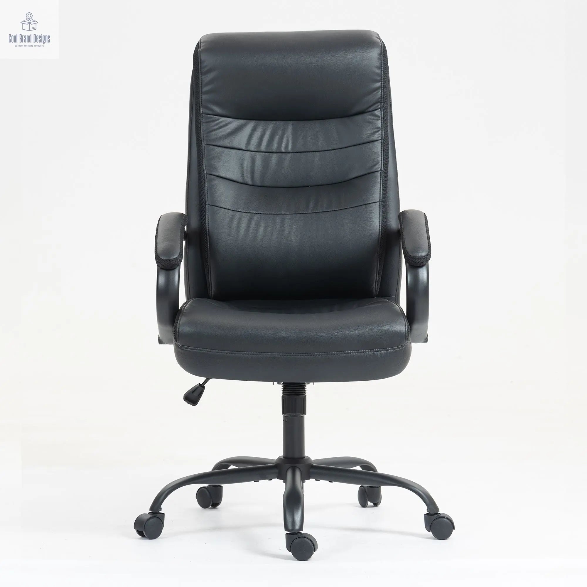 Ergonomic Upholstered Swivel Office Executive Chair with Extra Padding 9131HJ - Cool Brand Designs