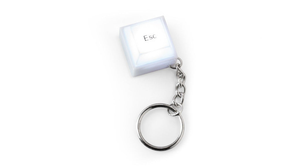 ESC Keyboard Button to Illuminate Your Way with Untarnished Keychain - Cool Brand Designs
