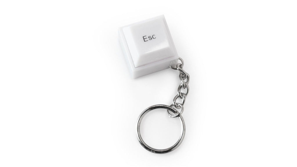 ESC Keyboard Button to Illuminate Your Way with Untarnished Keychain - Cool Brand Designs