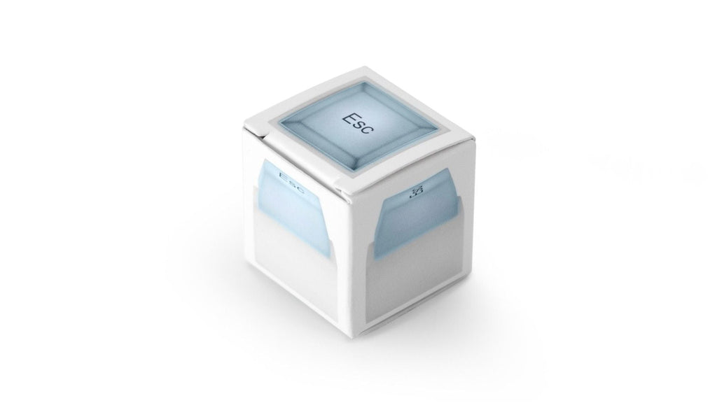 ESC Keyboard Button to Illuminate Your Way with Untarnished Keychain - Cool Brand Designs