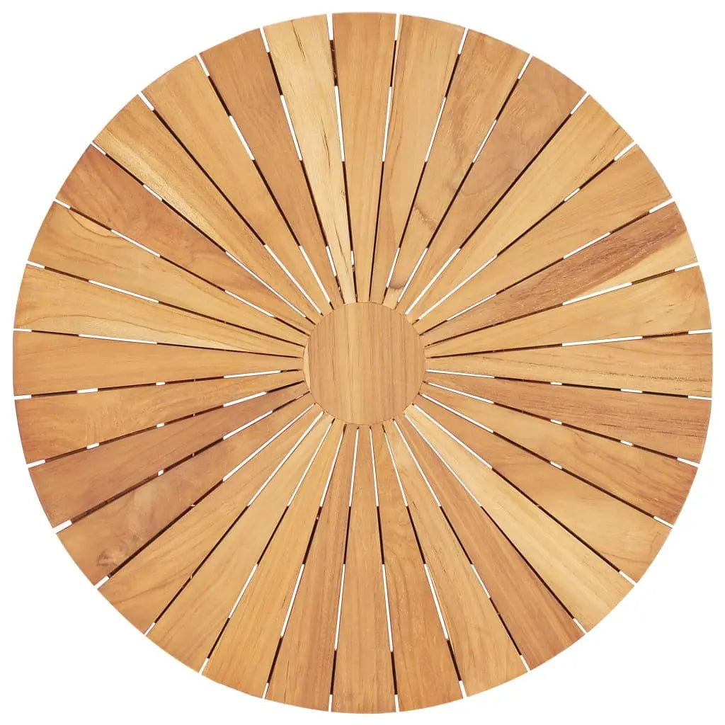 Folding Patio Table  23.6" Solid Teak Wood Cool Brand Designs
