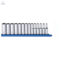 GearWrench 14 Piece 3/8 Inch Drive 6 Point Deep Metric Socket Set GearWrench