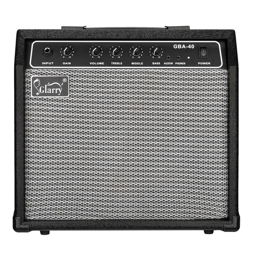 Glarry 40W GBA-40 Electric Bass Amplifier Black Cool Brand Designs