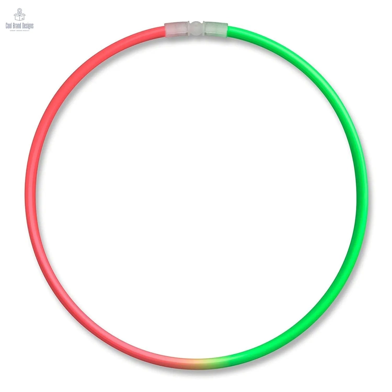Glow Necklace Red and Green Pack of 25 - Cool Brand Designs