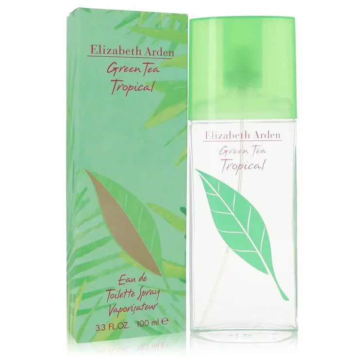 Green Tea Tropical by Elizabeth Arden Eau De Toilette Spray 3.3 oz (Women) Elizabeth Arden