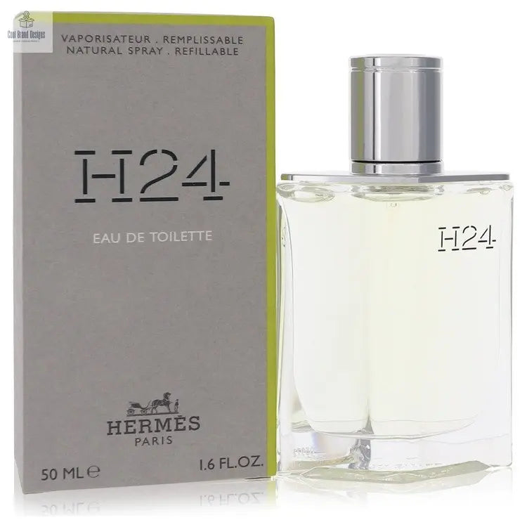 H24 by Hermes Eau De Toilette Refillable Spray 1.6 oz (Men) Hermes