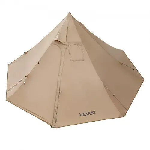 Hot Tent for 2 Persons, Portable Winter Tipi Tent with Stove Jack, Waterproof Camping Tents, Lightweight 4 Season Shelter Tents for Hiking Fishing Backpacking, S Size - Cool Brand Designs