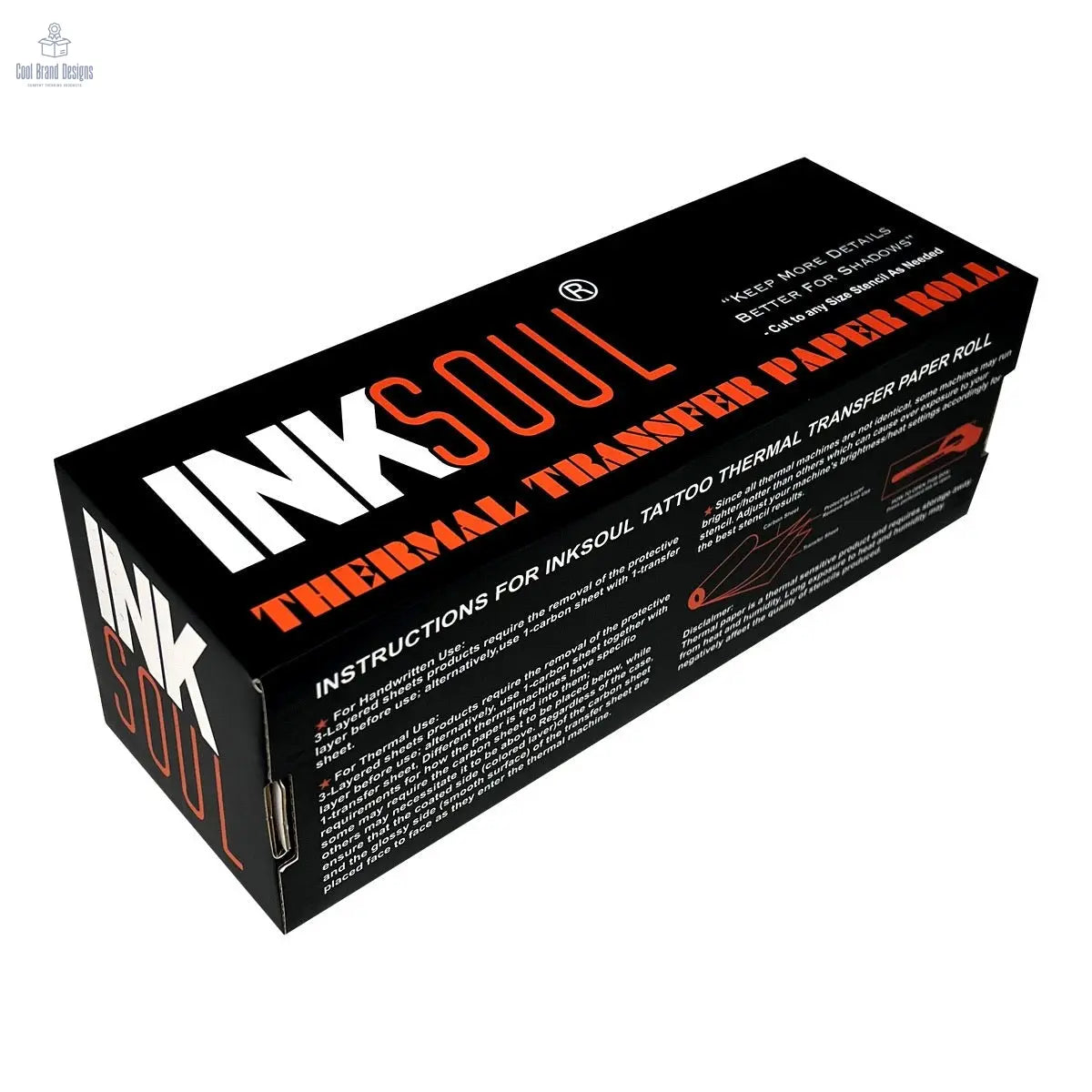 INKSOUL® T08FS Wireless Tattoo Transfer Stencil Printer - Can print shadows - Cool Brand Designs