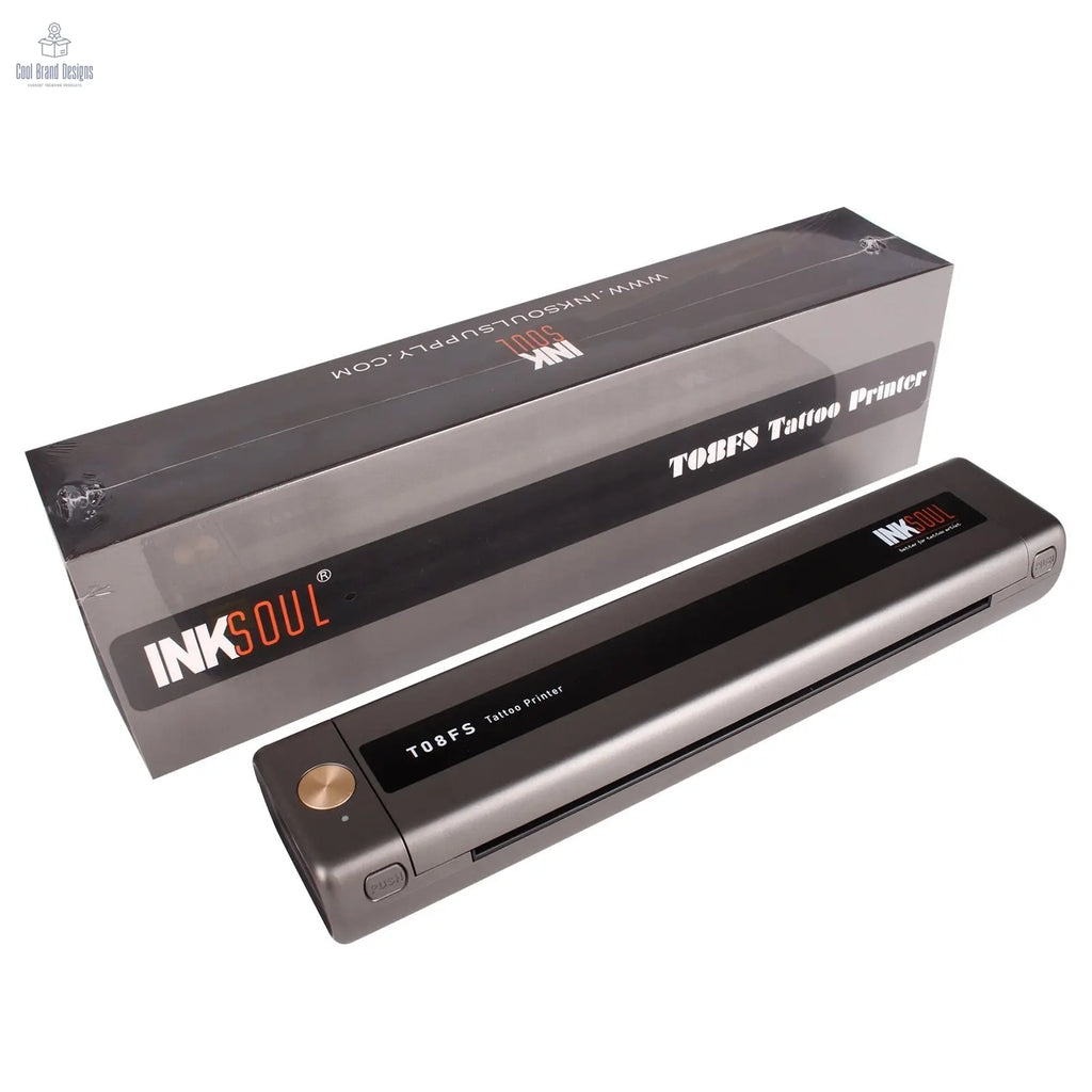 INKSOUL® T08FS Wireless Tattoo Transfer Stencil Printer - Can print shadows - Cool Brand Designs