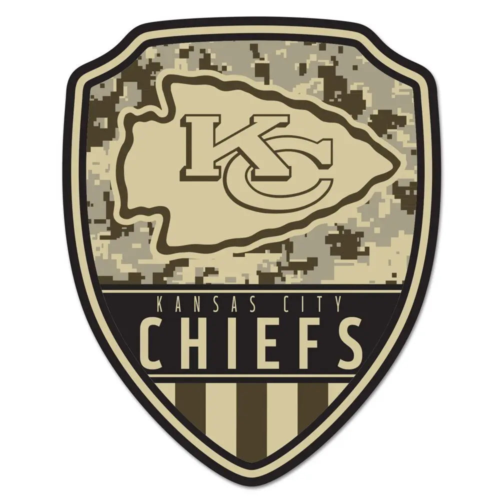 Kansas City Chiefs Sign Wood 11x14 Shield Shape Wincraft