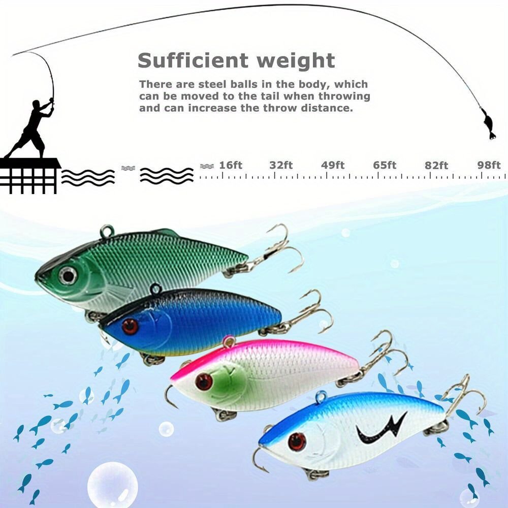Lot 30 pcs Kinds of Fish Fishing Lures Crankbaits Hooks Minnow Baits Tackle - Cool Brand Designs