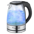 MegaChef 1.7Lt. Glass and Stainless Steel Electric Tea Kettle MegaChef