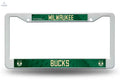 Milwaukee Bucks License Plate Frame Plastic - Special Order Rico Industries