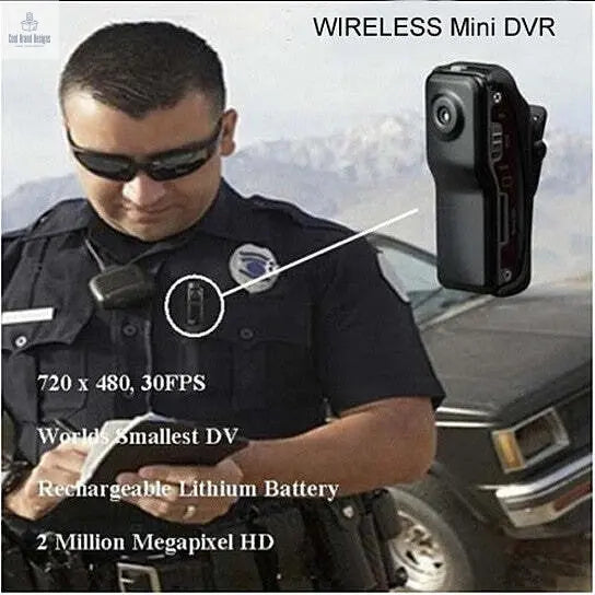 Mini DVR Wireless Camera With Sound Activated Recording - Cool Brand Designs