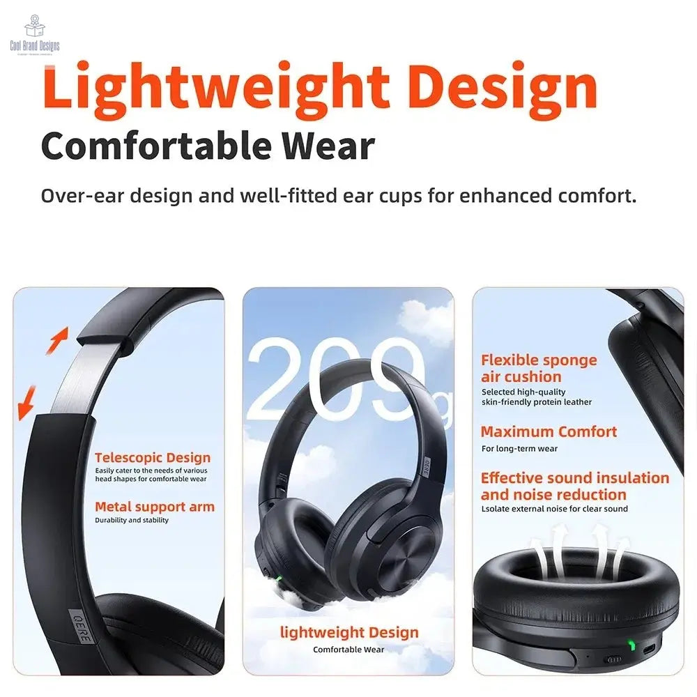 Noise Cancelling Headphones - Cool Brand Designs