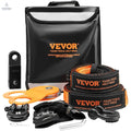 Off - Road Recovery Kit, 3" x 30', Heavy Duty Winch Recovery Kit with 30000 lbs Tow Straps, 44092 lbs D - Ring Shackles, Shackle Receiver, Snatch Block Pulley, Gloves, Storage Bag for ATV Jeep Truck - Cool Brand Designs