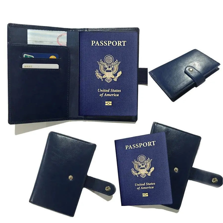 Passport Wallet with RFID Safe Lock - Cool Brand Designs