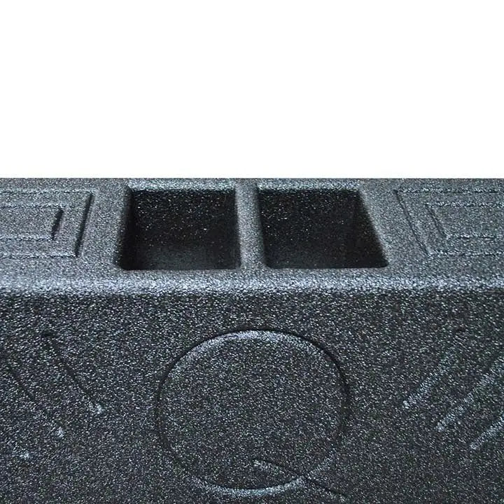 Qpower QBOMB Dual 12" Vented Empty Box Behind Seat Mount - Cool Brand Designs