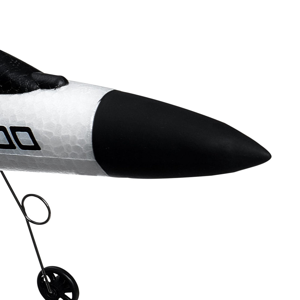 RC Plane, 2.4GHZ 4 Channel Remote Control Airplane with 6-Axis Gyro Stabilizer, Ready to Fly Fighter Aircraft Plane Toy with 2 Batteries, Easy to Fly RC Glider for Adults Kids Beginners Boys - Cool Brand Designs