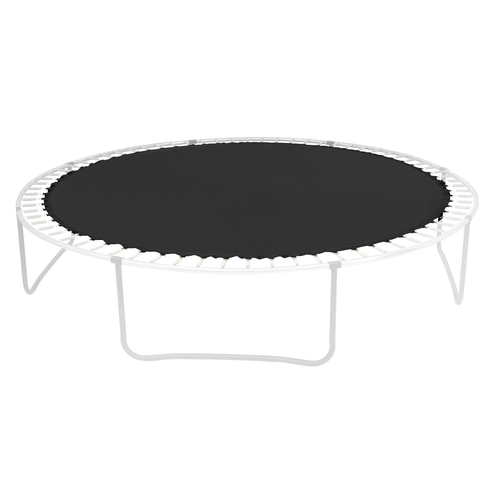 Replacement Trampoline Mat, Jumping Mat Fits 12ft Frame, Universal Jumping Mat for 12ft Round Trampoline, Reinforce UV-Resistant Mat with Spring Tool & Durable V-Rings, Fit 5.5" Spring Length - Cool Brand Designs