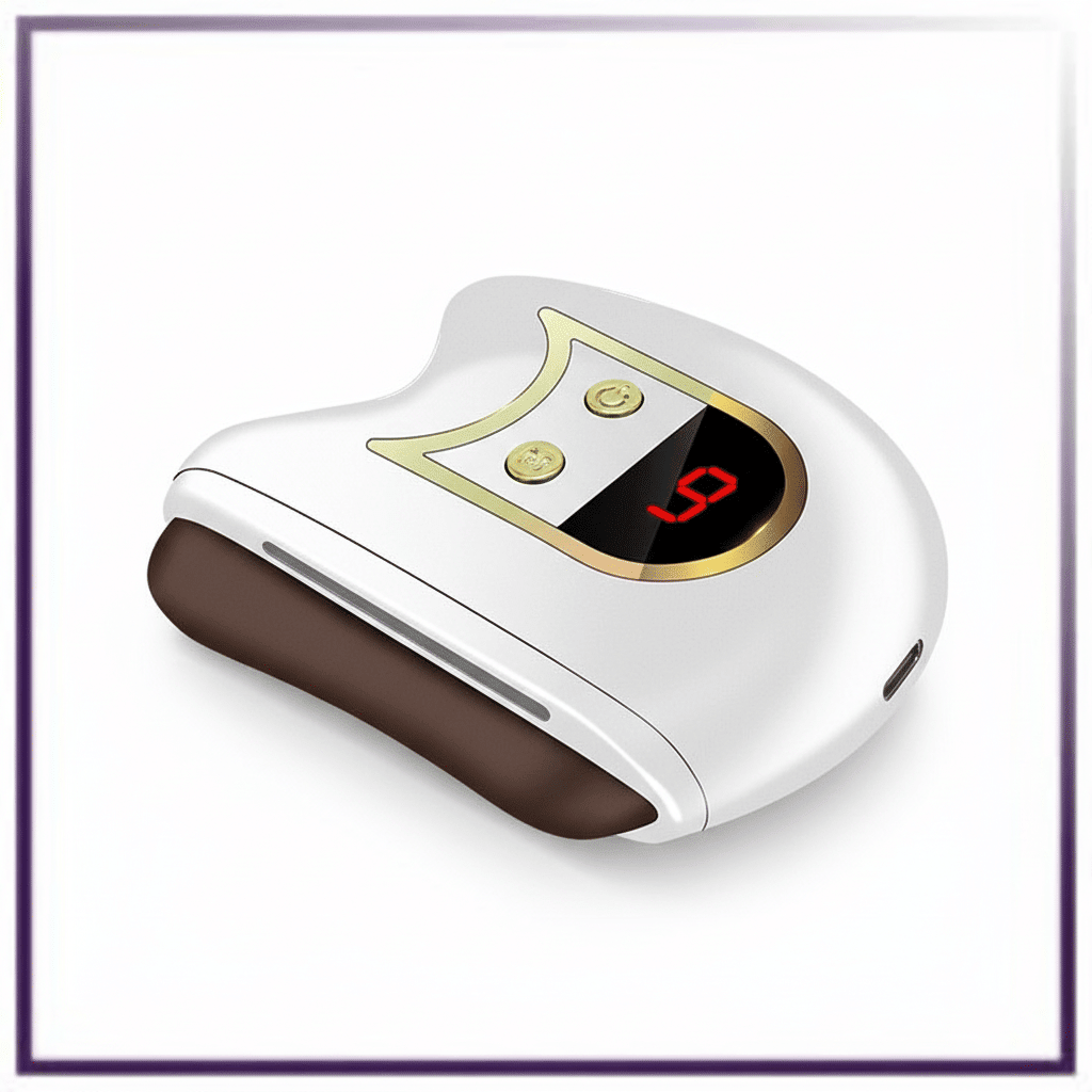 Set of 3- Lift, Sculpt and Glow Toolkit - LED Therapy, Electric Gua Sha and Microcurrent Toning Device for Radiant Skin - At-Home Facial Massager, Anti-Aging Beauty Set - Cool Brand Designs