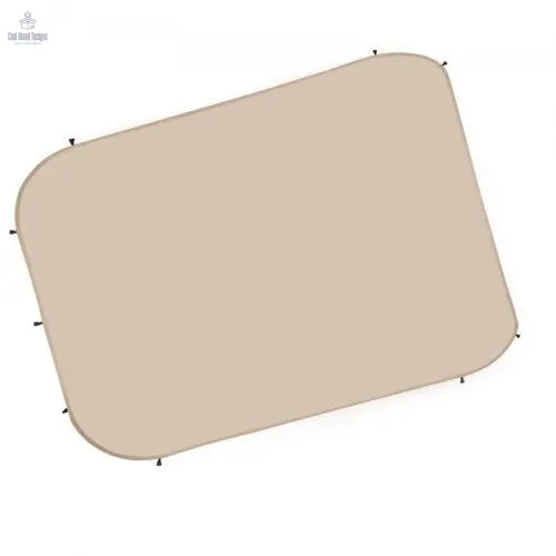 Sun Shade Sail Canopy Covers, Fit for 12 x 11 ft Screen House Tent, Sun Protection, 5.51 x 4.59 ft 300D Oxford Silver - Coated Fabric, Pack of 3 (Not Include Tent), for Outdoor Activities, Beige - Cool Brand Designs