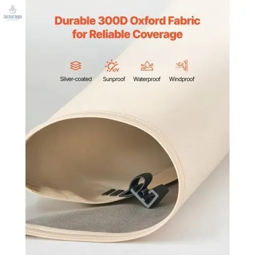 Sun Shade Sail Canopy Covers, Fit for 12 x 11 ft Screen House Tent, Sun Protection, 5.51 x 4.59 ft 300D Oxford Silver - Coated Fabric, Pack of 3 (Not Include Tent), for Outdoor Activities, Beige - Cool Brand Designs