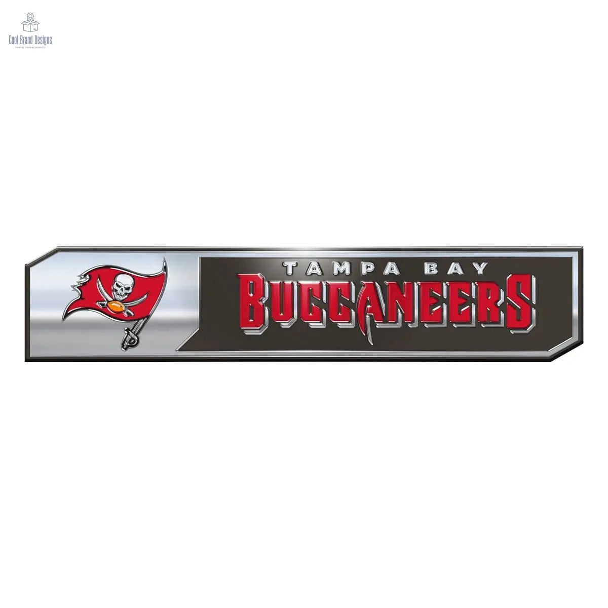 Tampa Bay Buccaneers Auto Emblem Truck Edition 2 Pack - Cool Brand Designs