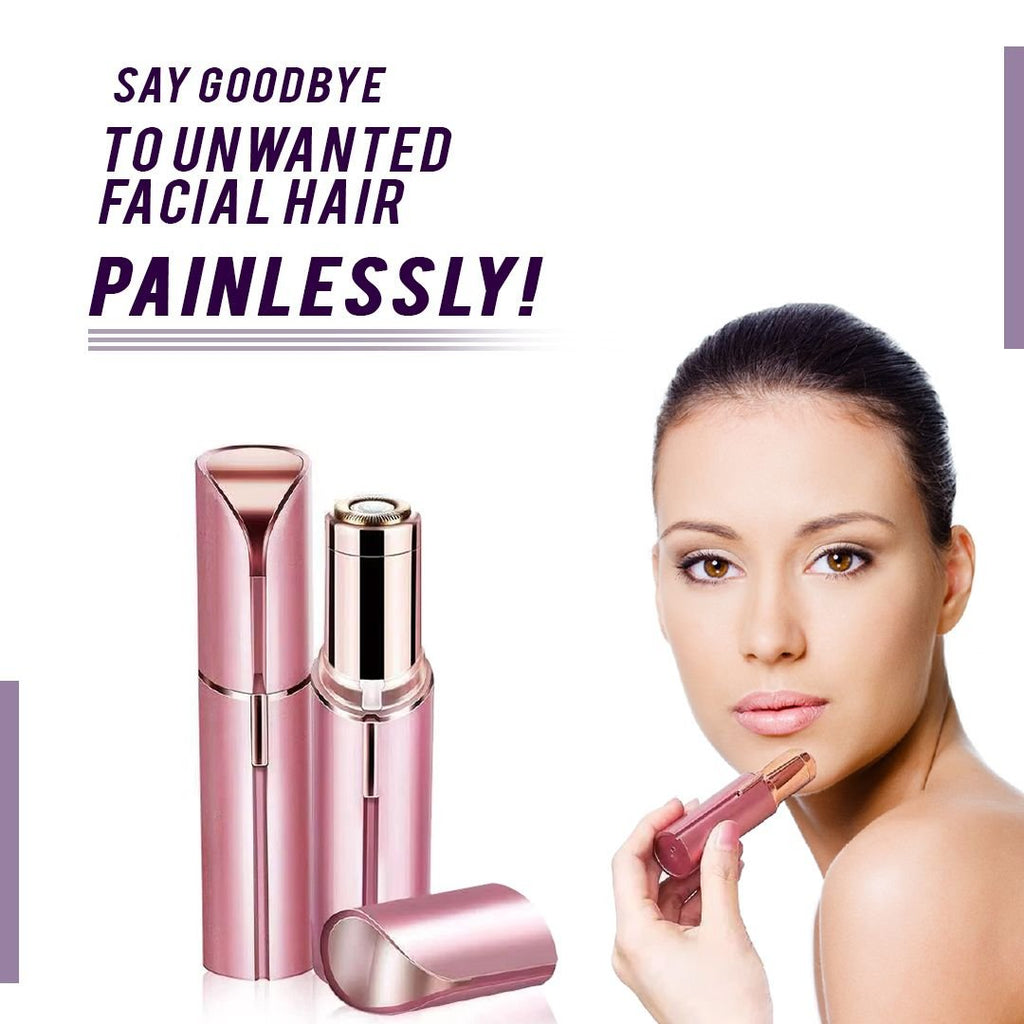 The Effortless Beauty Kit 3-in-1 Painless Facial Hair Remover, Precision Electric Eyebrow Trimmer & Rechargeable Heated Eyelash Curler Grooming Set for Smooth Skin and Long-Lasting Curled Lashes - Cool Brand Designs