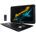 Trexonic 15.4 Inch Portable DVD Player with TFT - LCD Screen and HDMI/USB/SD/AV Inputs - Cool Brand Designs