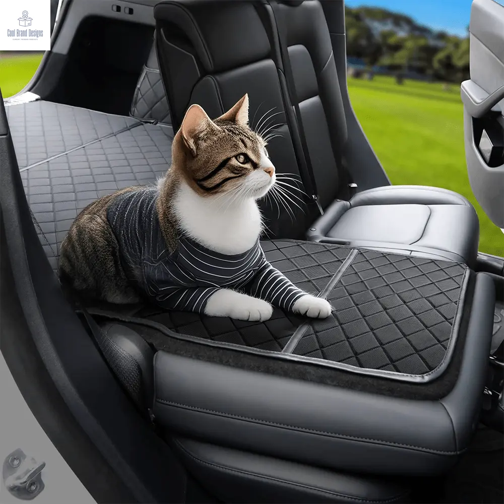Trunk Mat Waterproof Car Dog Cover for Model Y | TESERY - Cool Brand Designs