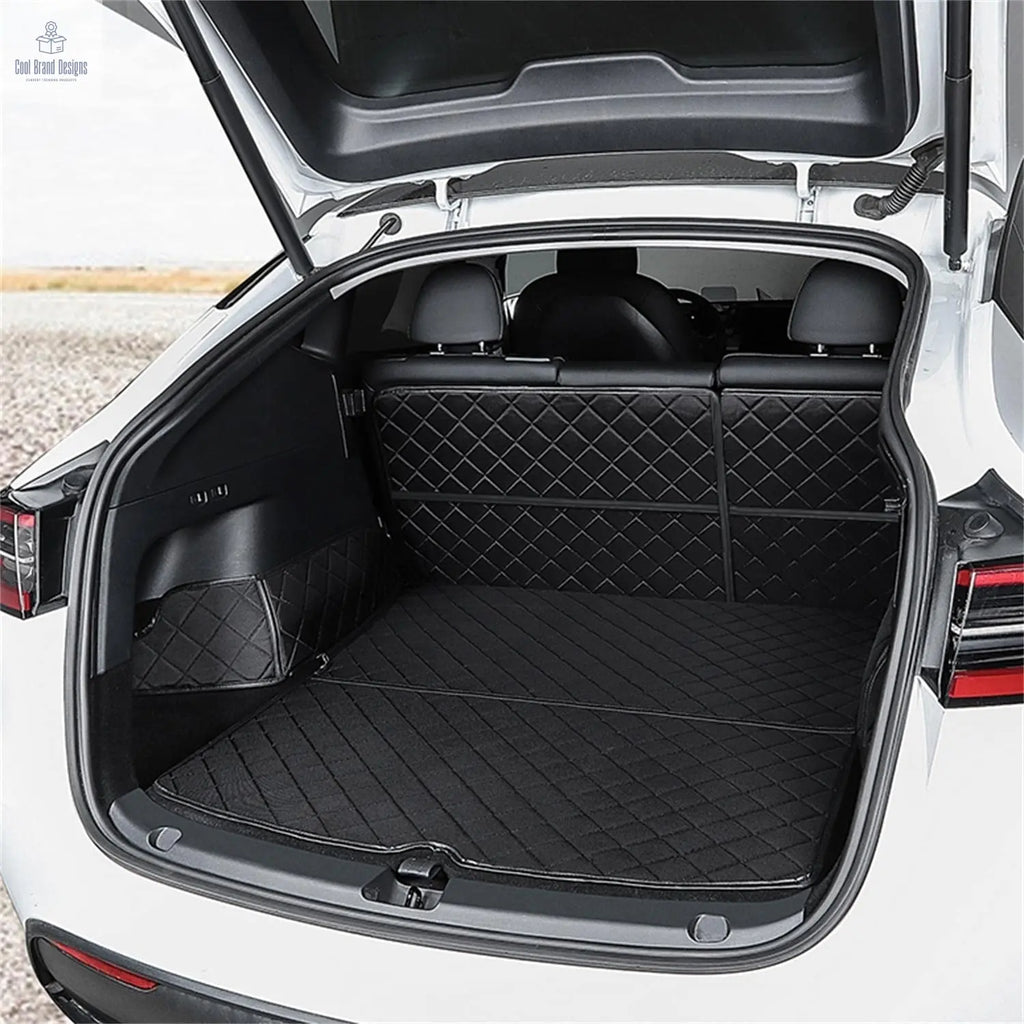 Trunk Mat Waterproof Car Dog Cover for Model Y | TESERY - Cool Brand Designs