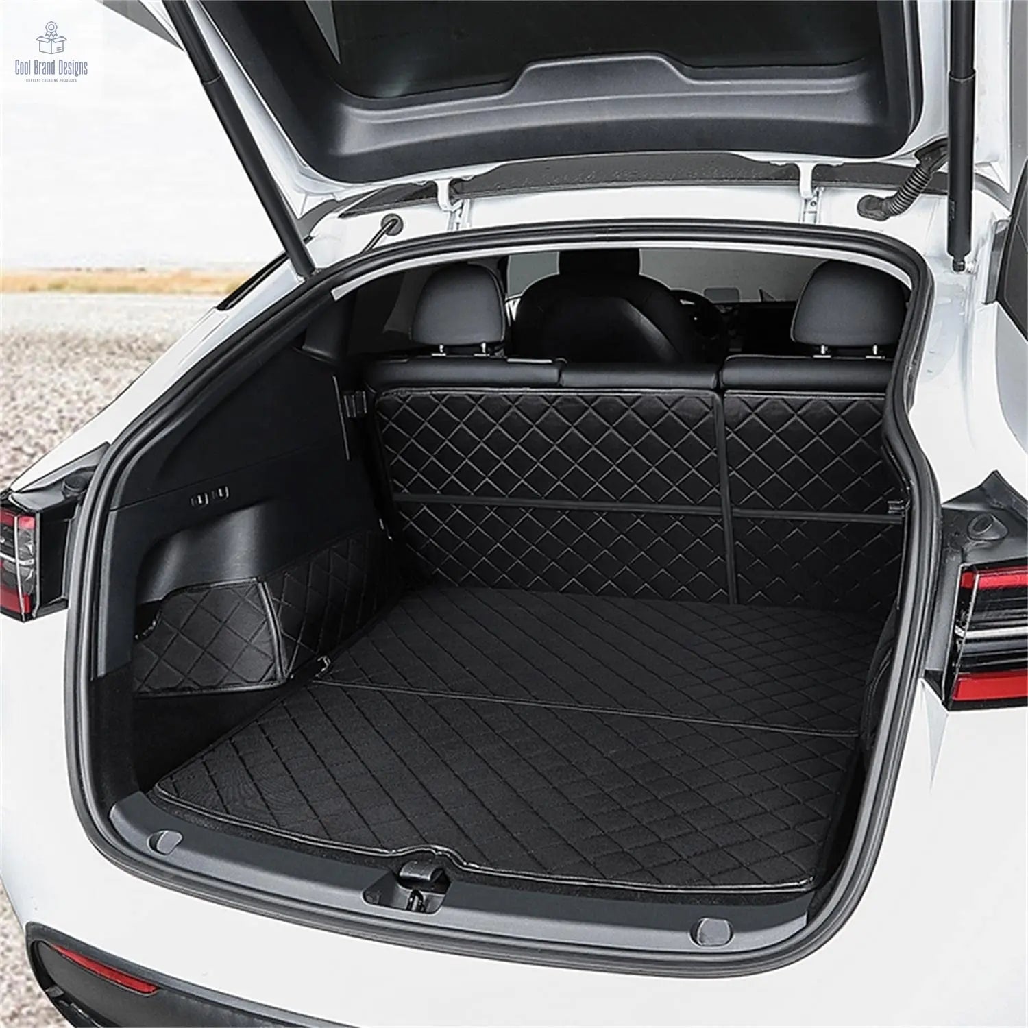 Trunk Mat Waterproof Car Dog Cover for Model Y | TESERY - Cool Brand Designs