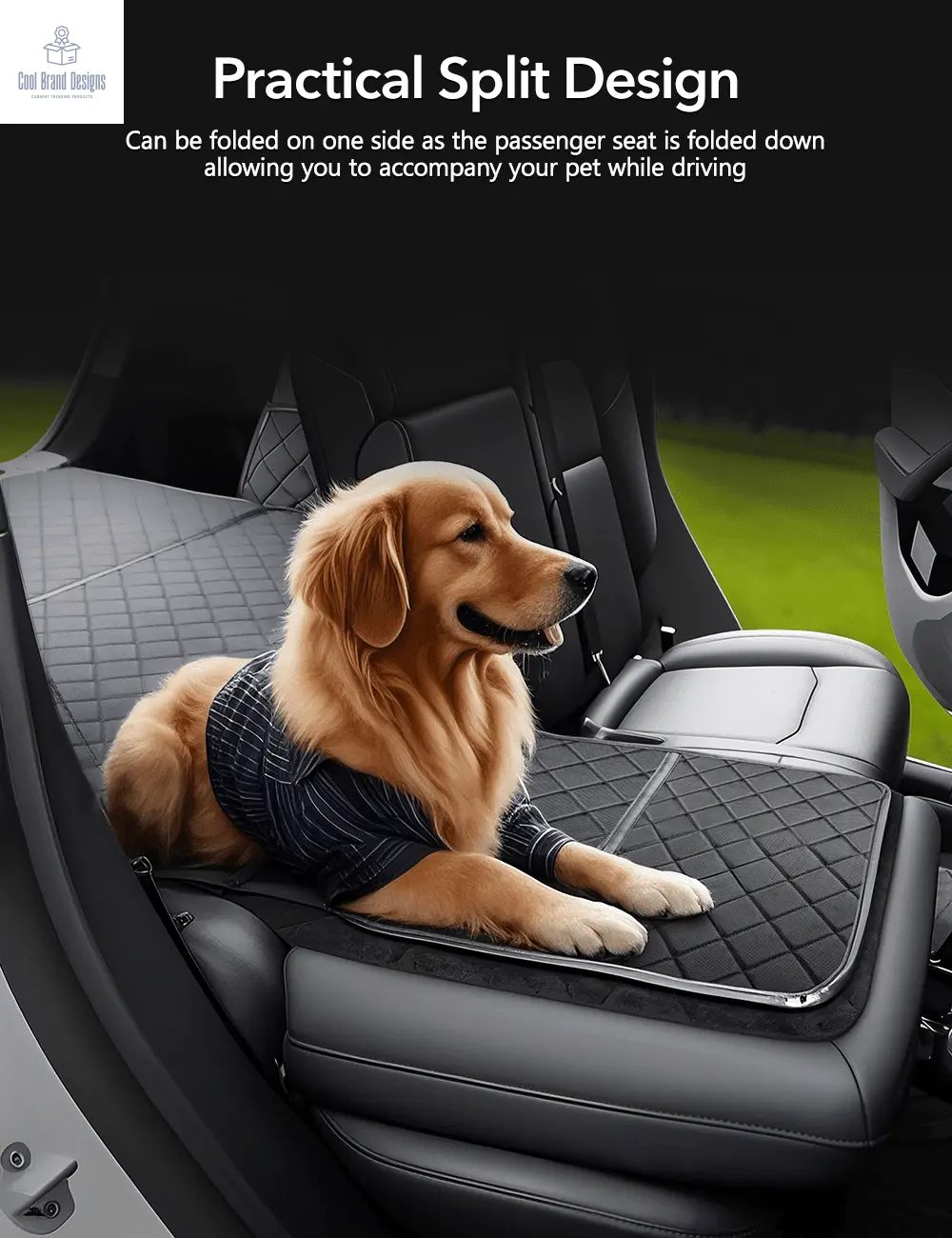 Trunk Mat Waterproof Car Dog Cover for Model Y | TESERY - Cool Brand Designs