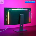 USB RGBIC LED Strip Lights for PC Monitor, App Controlled Gaming Backlight with Music Sync, 24 to 34 Inch Computer Screen LED Lighting for Gaming Room Decor - Cool Brand Designs